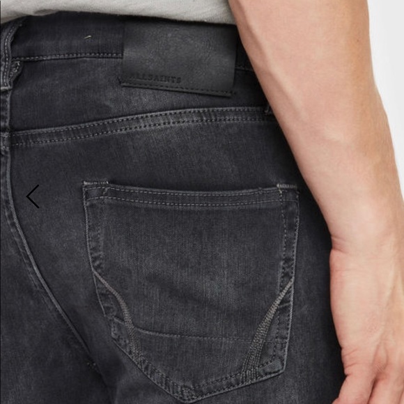 All Saints Other - allsaints cigarette black jeans w/33